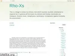 Sites similar to rho-xs.blogspot.com