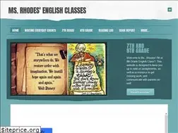 Sites similar to rhodesenglishclass.weebly.com