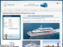 Sites similar to rhodesferry.com