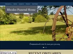 Sites similar to rhodesfuneralhomeinc.com