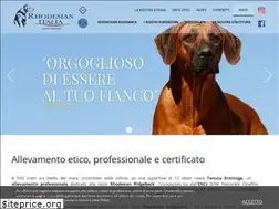 Sites similar to rhodesianitalia.it