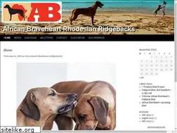 Sites similar to rhodesianridgeback.eu