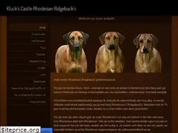 Sites similar to rhodesianridgebackkennel.com