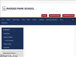 Sites similar to rhodesparkschool.net