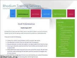 Sites similar to rhodiumtraining.com