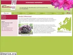 Sites similar to rhododendron.de
