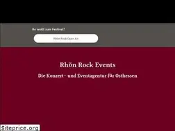 Sites similar to rhoenrockevents.de