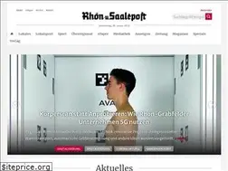 Sites similar to rhoenundsaalepost.de