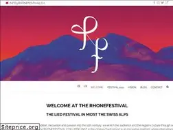Sites similar to rhonefestival.ch