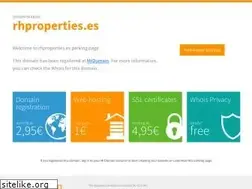 Sites similar to rhproperties.es