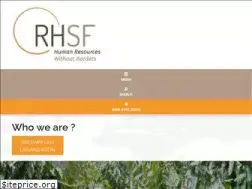Sites similar to rhsansfrontieres.org