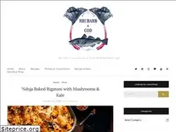 Sites similar to rhubarbandcod.com