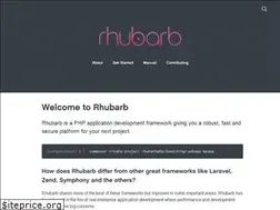 Sites similar to rhubarbphp.com
