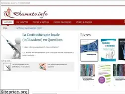Sites similar to rhumato.info