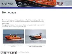 Sites similar to rhyl-lifeboat.co.uk