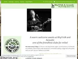 Sites similar to rhylfolkandacoustic.co.uk