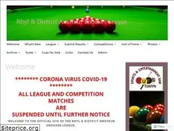 Sites similar to rhylsnooker.wordpress.com