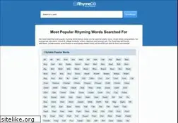 Sites similar to rhymedb.com