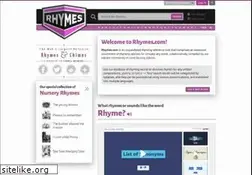 Sites similar to rhymes.net