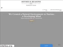 Sites similar to rhymesreasons.com