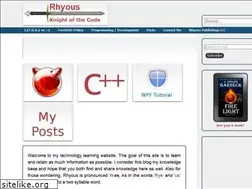 Sites similar to rhyous.com