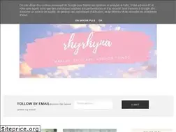 Sites similar to rhyrhyna.com