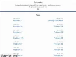 Sites similar to rhys.codes
