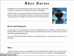 Sites similar to rhysdavies.info