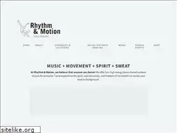 Sites similar to rhythmandmotion.com