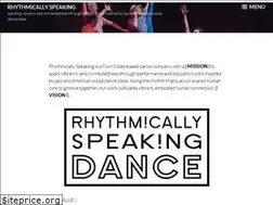 Sites similar to rhythmicallyspeakingdance.org
