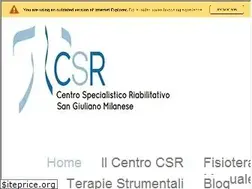Sites similar to riabilitazionecsr.it