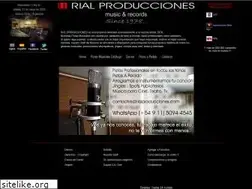 Sites similar to rialproducciones.com