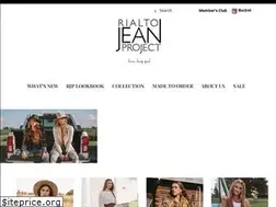 Sites similar to rialtojeanproject.com