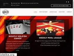 Sites similar to rialtopoolroom.com