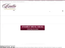 Sites similar to rialtorestaurantli.com