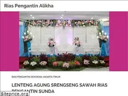 Sites similar to riaspengantinalikha.com