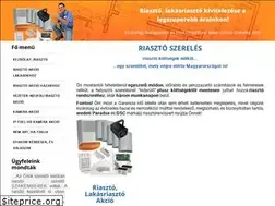 Sites similar to riaszto-szereles.com
