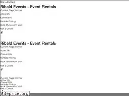 Sites similar to ribaldevents.com