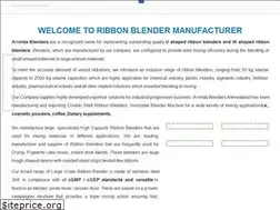 Sites similar to ribbonblendermanufacturers.com