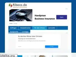 Sites similar to ribeca.de