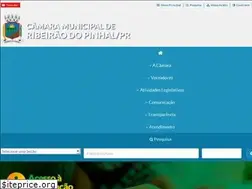 Sites similar to ribeiraodopinhal.pr.leg.br