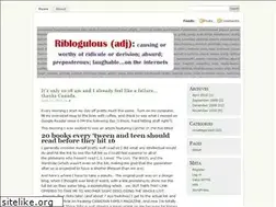 Sites similar to riblogulous.wordpress.com
