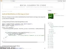 Sites similar to rical.blogspot.com