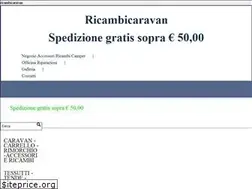 Sites similar to ricambicaravan.it