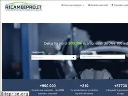 Sites similar to ricambipro.it