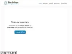 Sites similar to ricardahowe.de