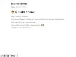 Sites similar to ricardocanelas.com