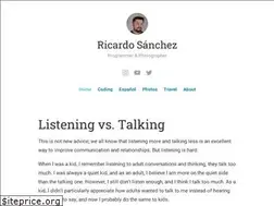 Sites similar to ricardodsanchez.com