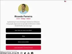Sites similar to ricardoferreira.site