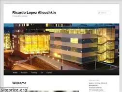 Sites similar to ricardolopezaliouchkin.com